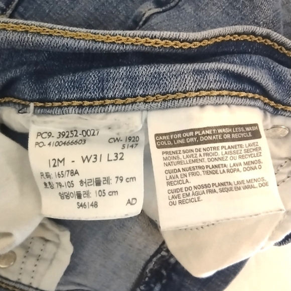 Levi's women's boot cut stretchy denim size (12) M. - W 31. L32 - Picture 6 of 16